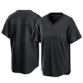Kooe H.Astros #1 Carlos Correa Player Black Fashion T-shirt Home Game Stitched Jerseys
