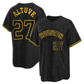 Kooe H.Astros #27 Jose Altuve Player Snake Skin City Home Game Stitched Jerseys