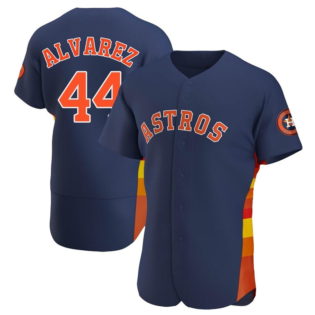 Kooe H.Astros #44 Yordan Alvarez Player Navy Limited Elite Home Stitched Jerseys