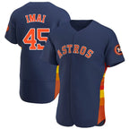 Kooe H.Astros #45 Tatsuya Imai Player Navy Home Limited Elite Stitched Jerseys