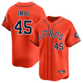 Kooe H.Astros #45 Tatsuya Imai Player Orange Home Limited Stitched Jerseys
