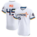 Kooe H.Astros #45 Tatsuya Imai Player White City Connect Limited Elite Home Stitched Jerseys