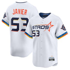 Kooe H.Astros #53 Cristian Javier Player White City Connect Limited Home Stitched Jerseys