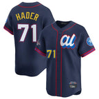 Kooe H.Astros #71 Josh Hader Player Navy American League All-Star Game Limited Stitched Jerseys