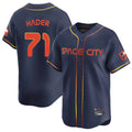 Kooe H.Astros #71 Josh Hader Player Navy City Connect Limited Home Stitched Jerseys