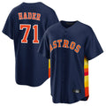Kooe H.Astros #71 Josh Hader Player Navy Home Game Stitched Jerseys