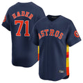 Kooe H.Astros #71 Josh Hader Player Navy Limited Home Stitched Jerseys