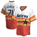 Kooe H.Astros #71 Josh Hader Player Rainbow Cooperstown Collection T-shirt Stitched Jerseys