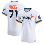 Kooe H.Astros #71 Josh Hader Player White City Connect Limited Elite Home Stitched Jerseys