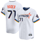 Kooe H.Astros #71 Josh Hader Player White City Connect Limited Home Stitched Jerseys