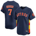 Kooe H.Astros #7 Craig Biggio Player Navy Home Limited Stitched Jerseys