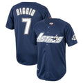 Kooe H.Astros #7 Craig Biggio Player Navy Mitchell & Ness Cooperstown Collection 1994 Limited Stitched Jerseys
