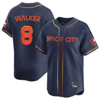 Kooe H.Astros #8 Christian Walker Player Navy City Connect Home Limited Stitched Jerseys