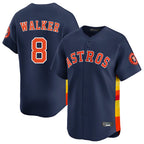 Kooe H.Astros #8 Christian Walker Player Navy Home Limited Stitched Jerseys
