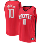 Kooe H.Rockets H.Rockets #10 Jabari Smith Jr. Red Fast Break Replica Player Stitched Jerseys-Icon Edition