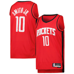 Kooe H.Rockets #10 Jabari Smith Jr. Red Swingman Stitched Jerseys-Icon Edition