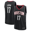Kooe H.Rockets #17 Tari Eason Black Fast Break Replica Player Stitched Jerseys-Statement Edition