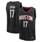 Kooe H.Rockets #17 Tari Eason Black Fast Break Replica Player Stitched Jerseys-Statement Edition