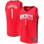 Kooe H.Rockets #1 Amen Thompson Red Fast Break Replica Stitched Jerseys-Icon Edition