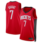 Kooe H.Rockets #7 Kevin Durant Red Swingman Player Stitched Jerseys-Icon Edition