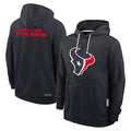 Kooe H.Texans Navy Sideline Standard Home Dri-FIT Hoodie Blank Player Stitched Jerseys