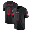 Kooe H.Texans #0 Azeez Al-Shaair Player Black Impact Limited Game Stitched Jerseys