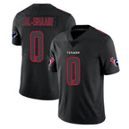 Kooe H.Texans #0 Azeez Al-Shaair Player Black Impact Limited Game Stitched Jerseys