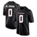 Kooe H.Texans #0 Azeez Al-Shaair Player Carbon Black Fashion Home Game Stitched Jerseys
