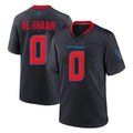 Kooe H.Texans #0 Azeez Al-Shaair Player Navy 2nd Alternate Home Game Stitched Jerseys