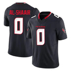 Kooe H.Texans #0 Azeez Al-Shaair Player Navy Limited Alternate Vapor F.U.S.E. Home Game Stitched Jerseys
