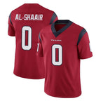 Kooe H.Texans #0 Azeez Al-Shaair Player Red Limited Vapor Untouchable Home Game Stitched Jerseys