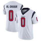 Kooe H.Texans #0 Azeez Al-Shaair Player White Limited Vapor Untouchable Home Game Stitched Jerseys