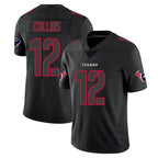 Kooe H.Texans #12 Nico Collins Player Black Impact Limited Game Stitched Jerseys
