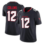 Kooe H.Texans #12 Nico Collins Player Navy Limited Vapor F.U.S.E. Home Game Stitched Jerseys