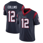 Kooe H.Texans #12 Nico Collins Player Navy Limited Vapor Untouchable Home Game Stitched Jerseys