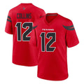 Kooe H.Texans #12 Nico Collins Player Red Alternate Home Game Stitched Jerseys
