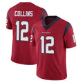 Kooe H.Texans #12 Nico Collins Player Red Limited Vapor Untouchable Home Game Stitched Jerseys