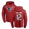 Kooe H.Texans #12 Nico Collins Player Red Pro Line Pullover Hoodie Limited Game Stitched Jerseys