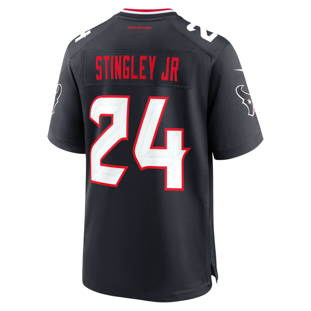 Kooe H.Texans #24  Derek Stingley Jr. Navy Game Stitched Jerseys