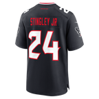 Kooe H.Texans #24  Derek Stingley Jr. Navy Game Stitched Jerseys