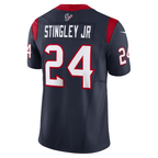 Kooe H.Texans #24 Derek Stingley Jr. Navy Vapor F.U.S.E. Limited Stitched Jerseys