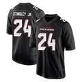 Kooe H.Texans #24 Derek Stingley Jr. Player Carbon Black Fashion Home Game Stitched Jerseys