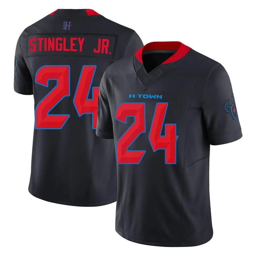 Kooe H.Texans #24 Derek Stingley Jr. Player Navy Limited 2nd Alternate Vapor F.U.S.E. Home Game Stitched Jerseys