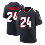 Kooe H.Texans #24 Derek Stingley Jr. Player Navy Team Home Game Stitched Jerseys