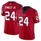 Kooe H.Texans #24 Derek Stingley Jr. Player Red Limited Vapor F.U.S.E. Home Game Stitched Jerseys
