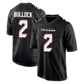 Kooe H.Texans #2 Calen Bullock Player Carbon Black Fashion Home Game Stitched Jerseys