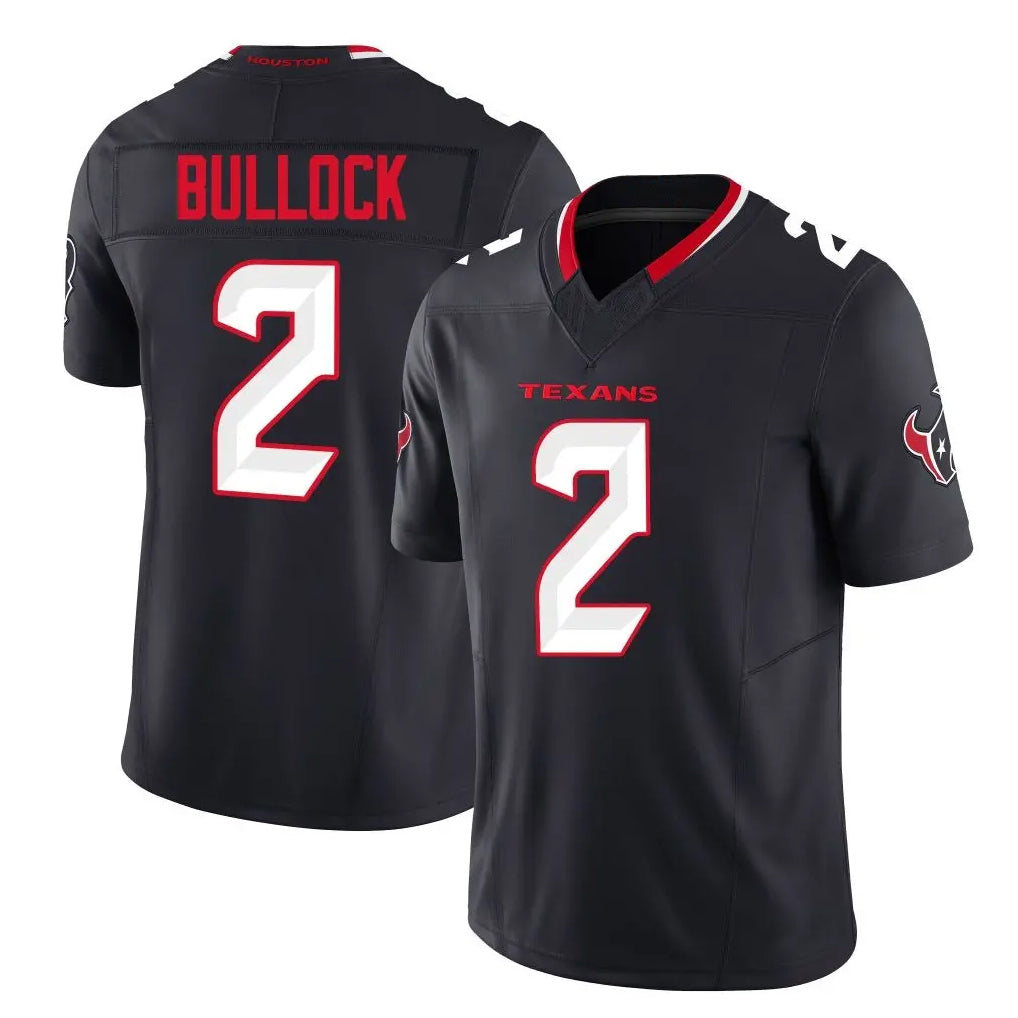 Kooe H.Texans #2 Calen Bullock Player Navy Limited Alternate Vapor F.U.S.E. Home Game Stitched Jerseys