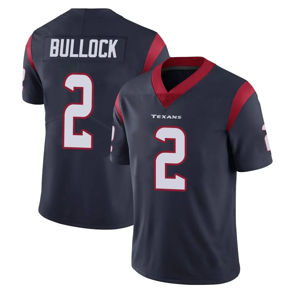 Kooe H.Texans #2 Calen Bullock Player Navy Limited Vapor Untouchable Home Game Stitched Jerseys