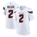Kooe H.Texans #2 Calen Bullock Player White Home Game Stitched Jerseys