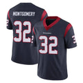 Kooe H.Texans #32 David Montgomery Player Navy Limited Vapor Untouchable Home Game Stitched Jerseys
